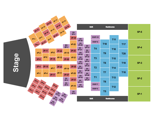 The Signal - TN Lindsay Ell Seating Chart